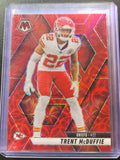 2025 Panini Mosaic Trent McDuffie #140 Red Wave Chiefs