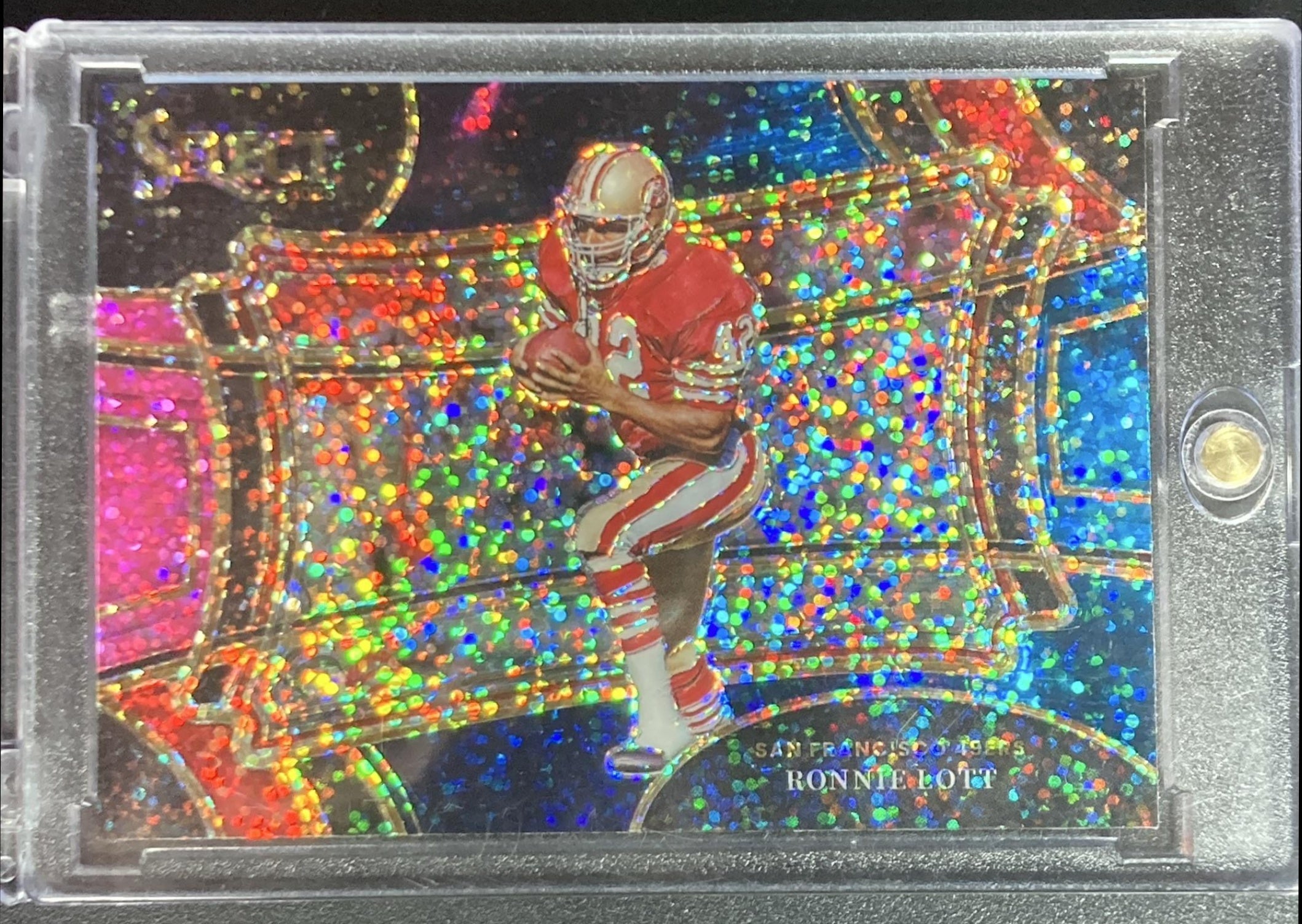 2023 Panini Select Cosmic SSP Ronnie Lott #399 Field Level 49ers