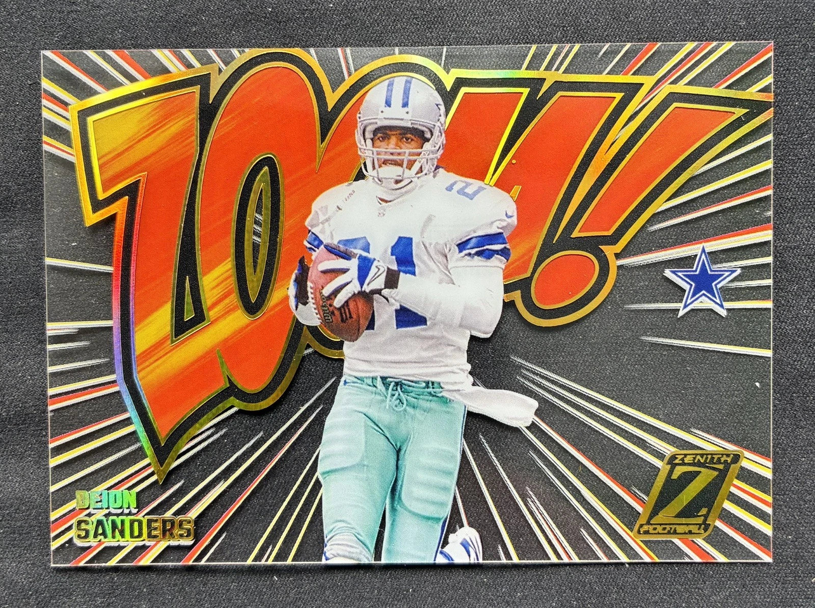 2023 Panini Zenith DEION Sanders Zoom SSP Cowboys