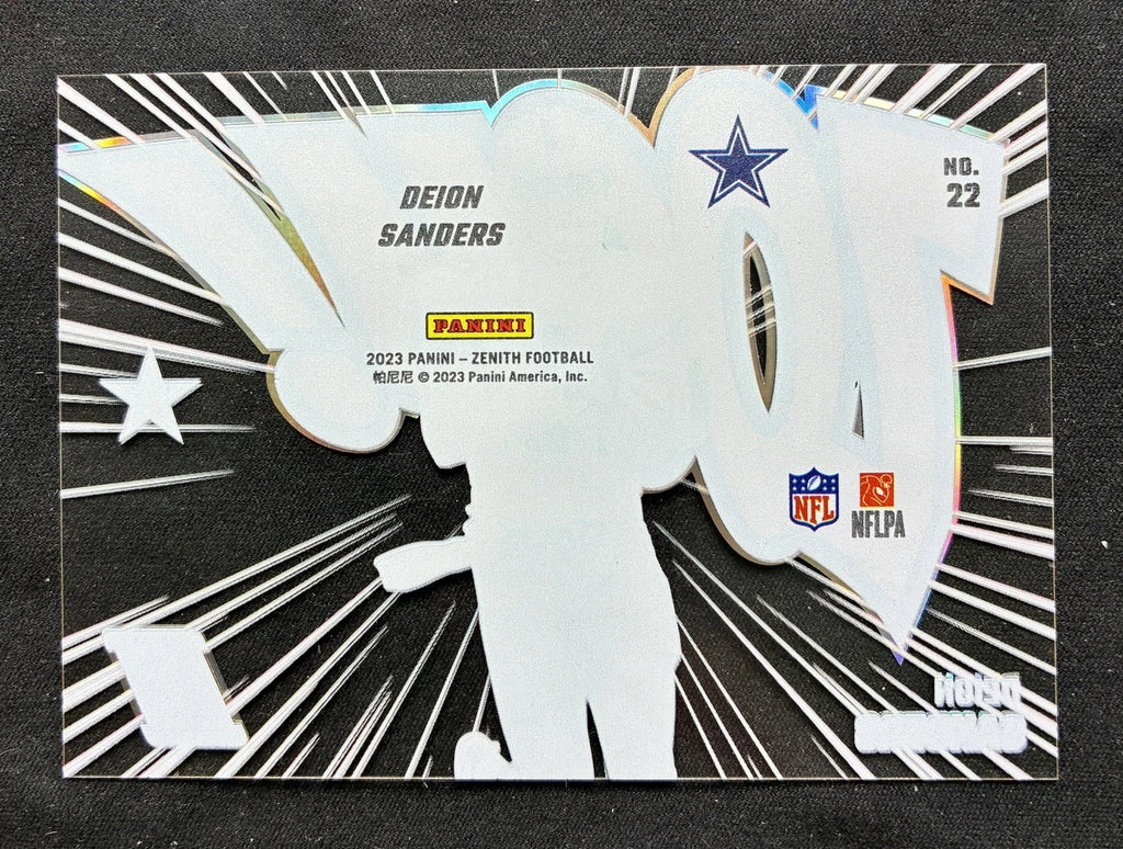 2023 Panini Zenith DEION Sanders Zoom SSP Cowboys
